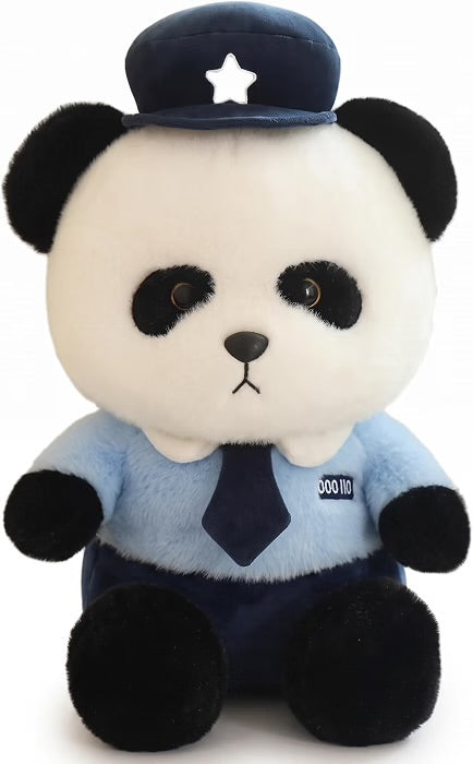 Kawaii police panda plushie