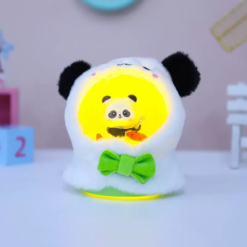 Panda light globe blind box