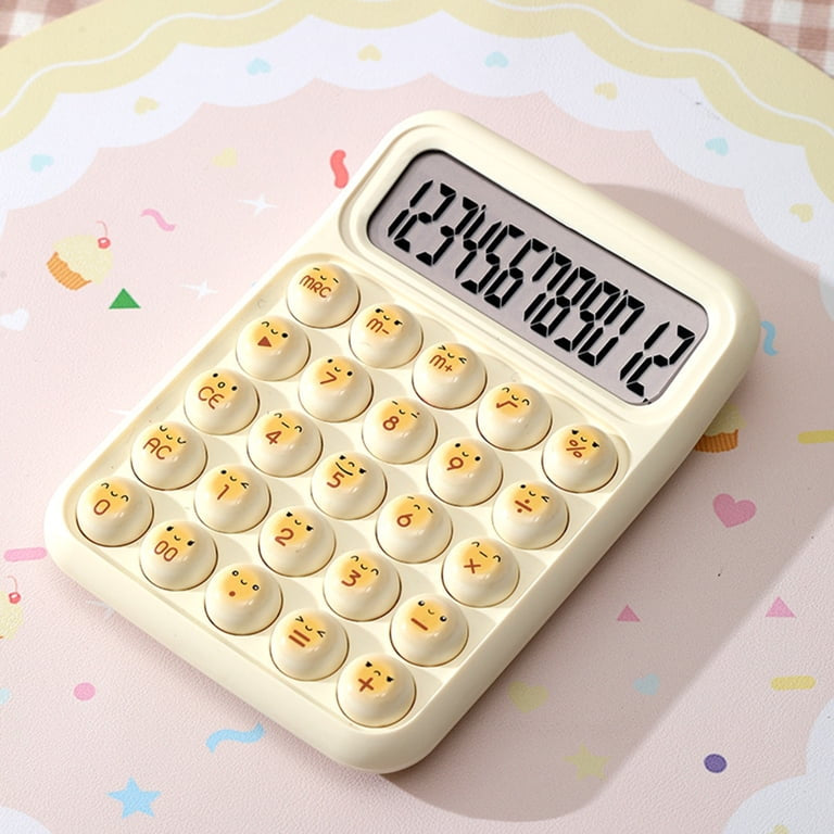 Cartoon Bread Mechanical Keyboard Desktop Calculator