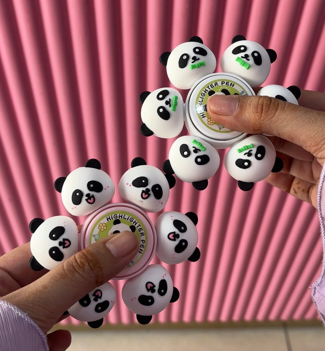 Fidget spinner highlighter