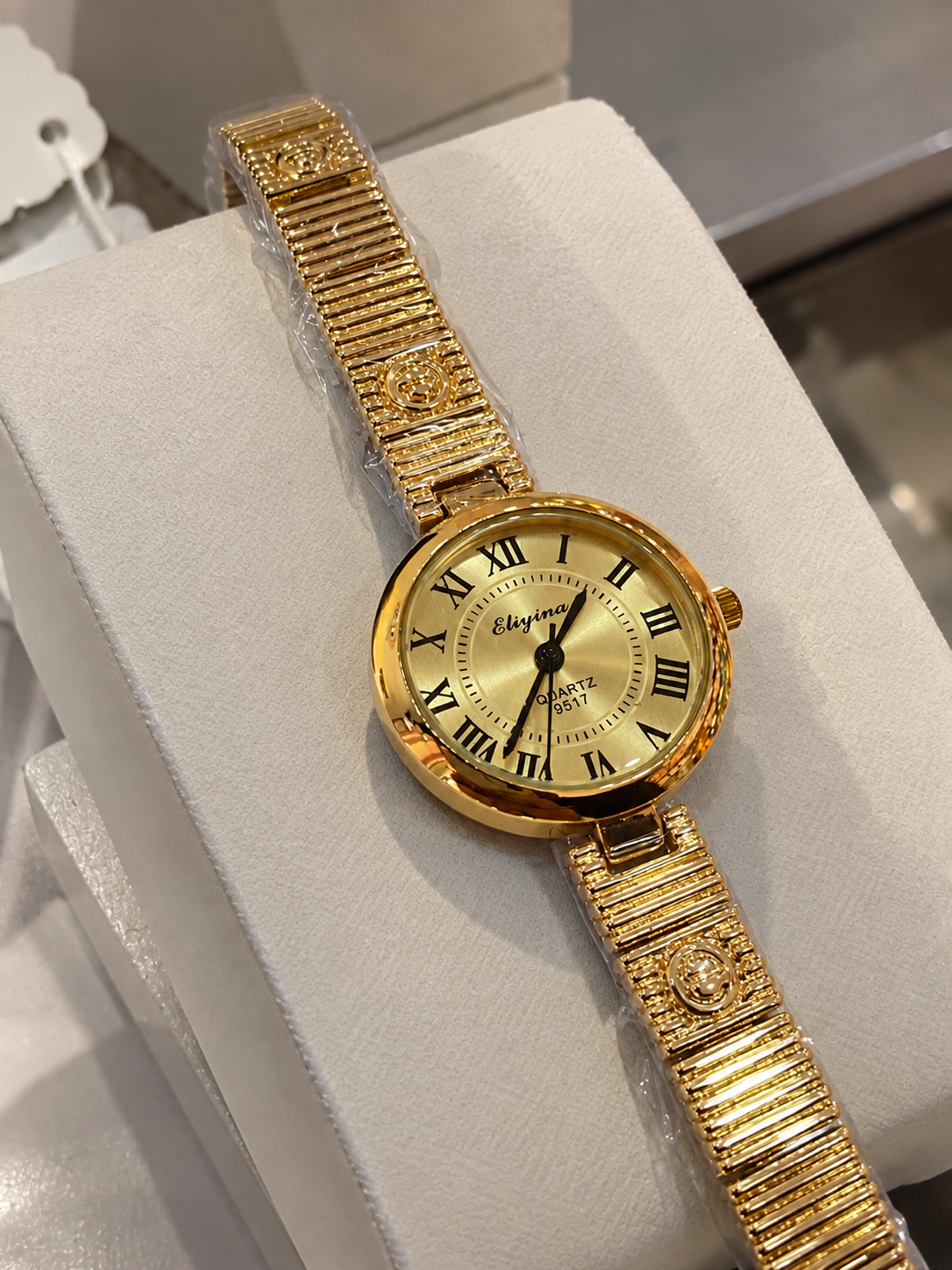 Aurelia classic gold roman watch