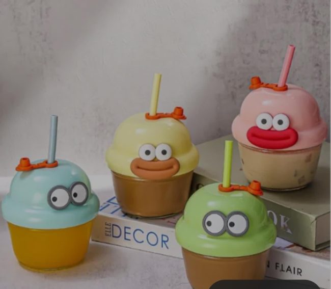 Cute mini glass sipper