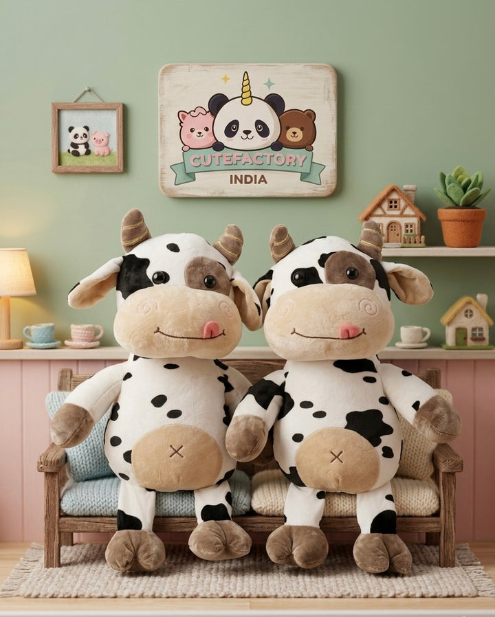 Kawaii cow plushie