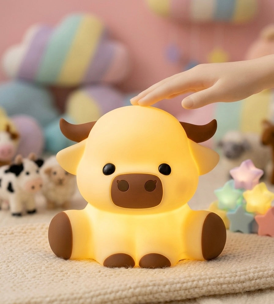 Kawaii cow touch lamp