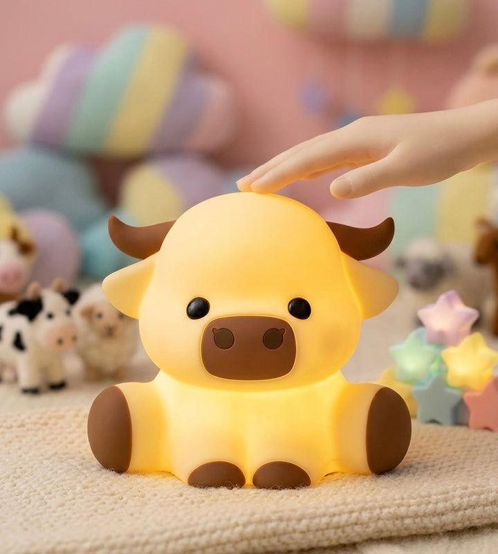 Kawaii cow touch lamp