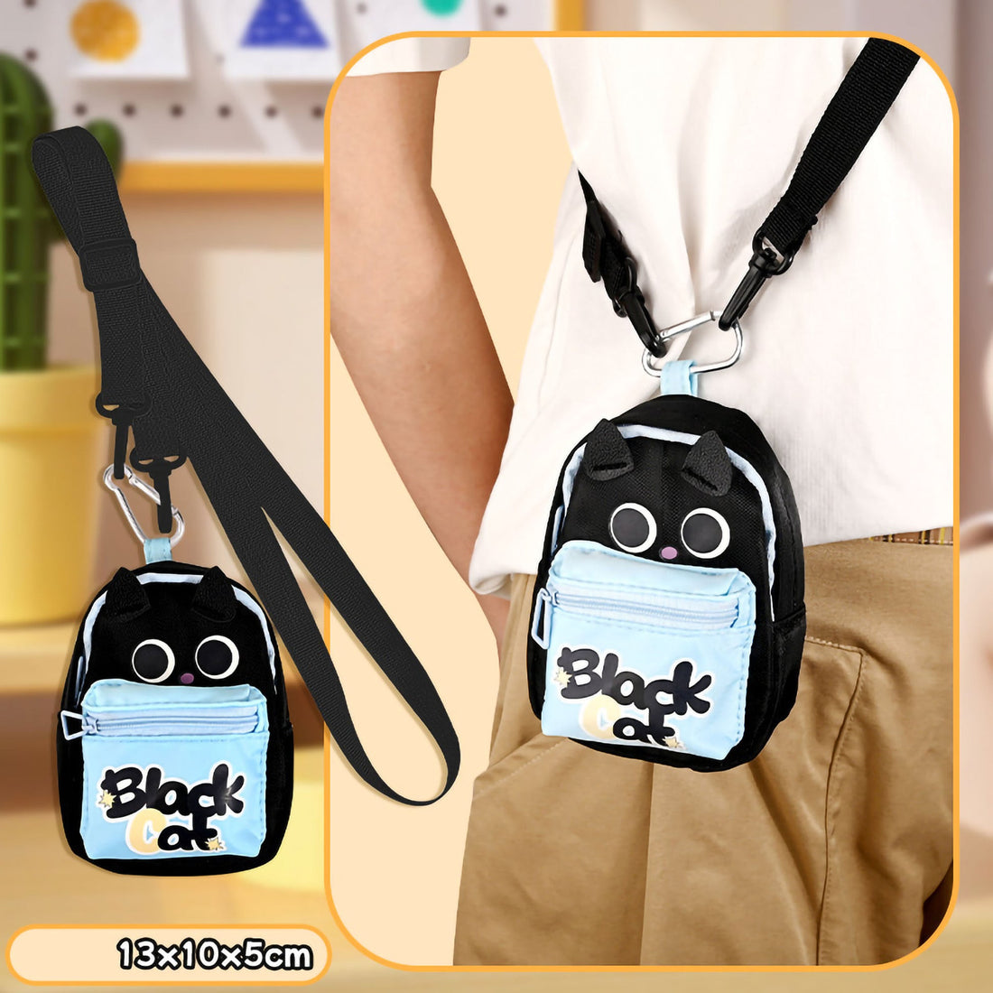Kawaii animal sling bag