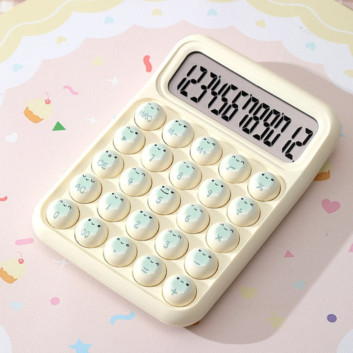 Cartoon Bread Mechanical Keyboard Desktop Calculator