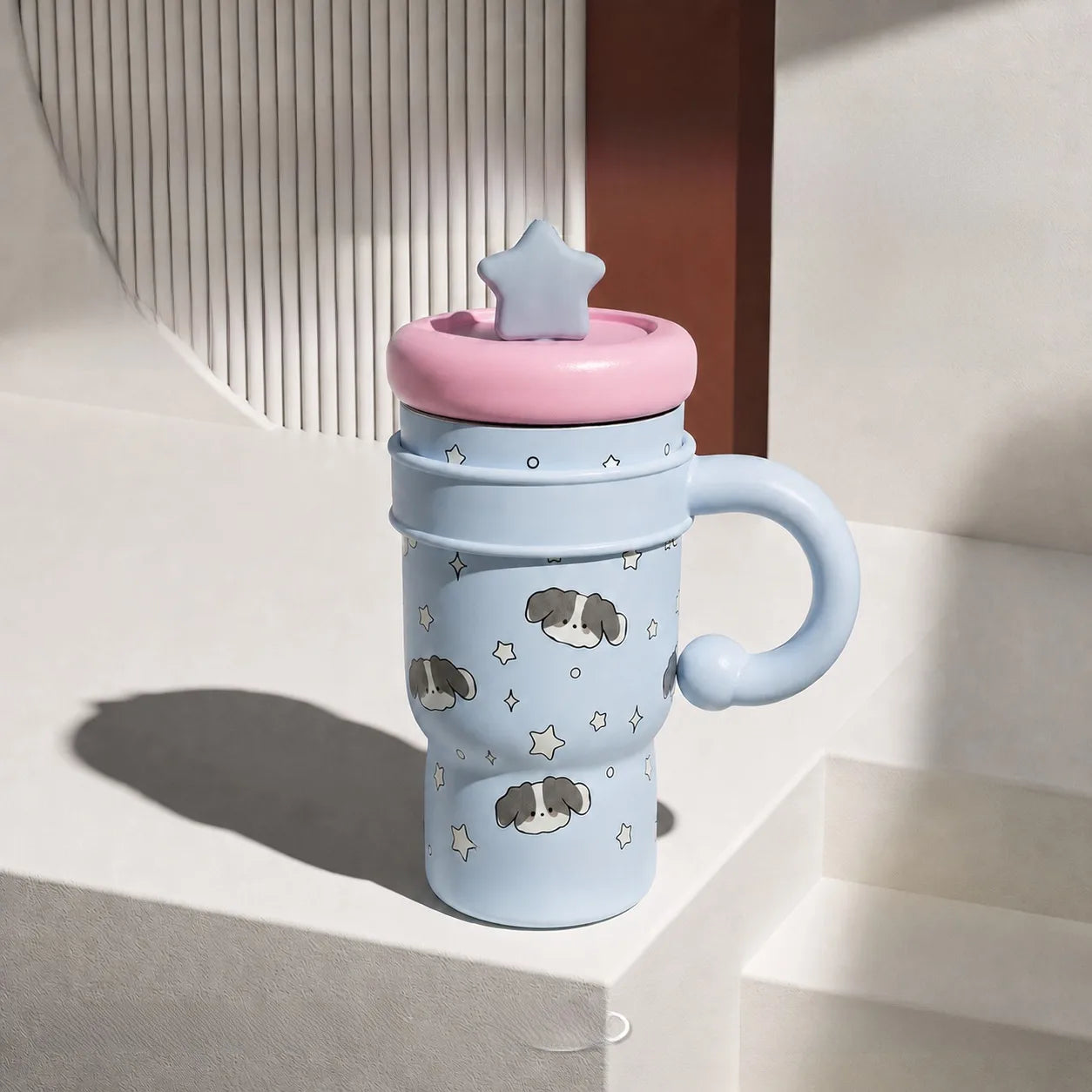 Kawaii star top tumbler