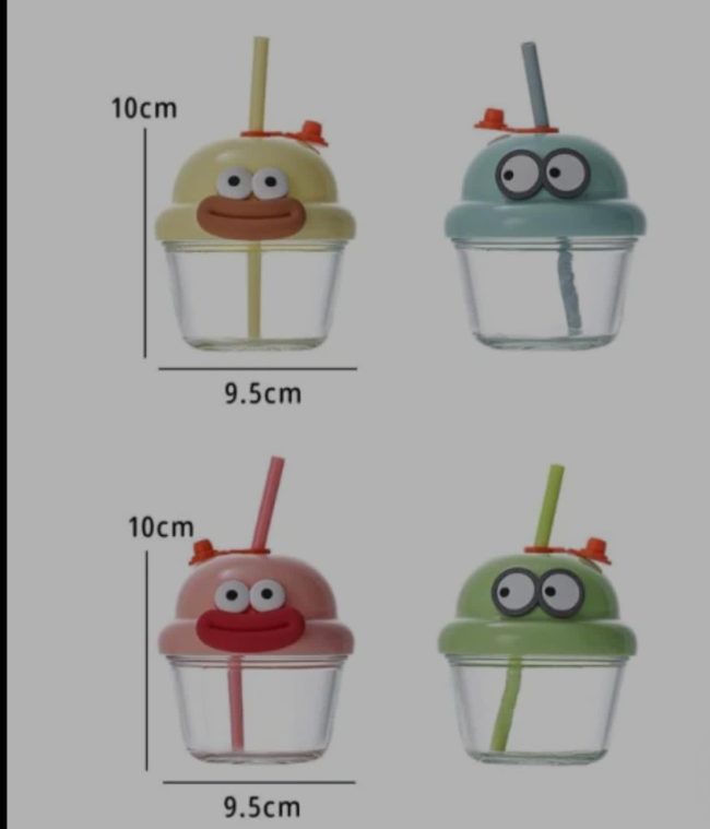 Cute mini glass sipper