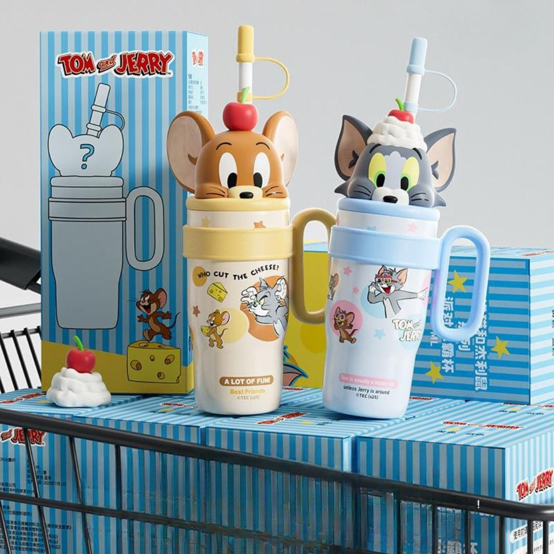 Tom and jerry themed tumbler