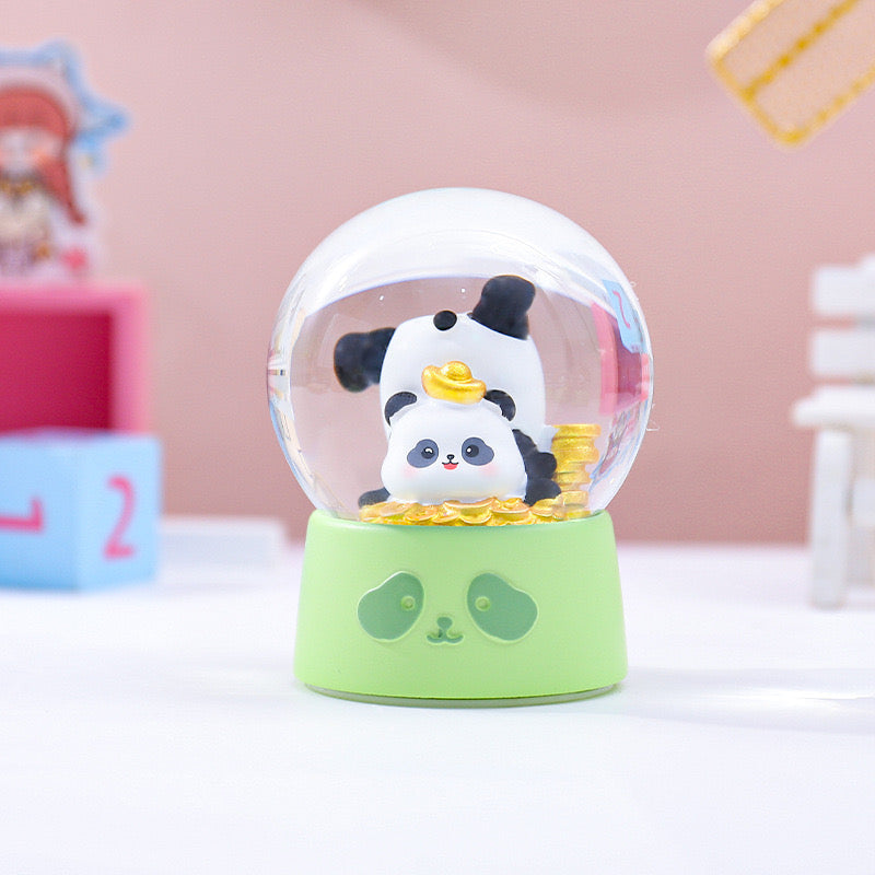 Panda light globe blind box