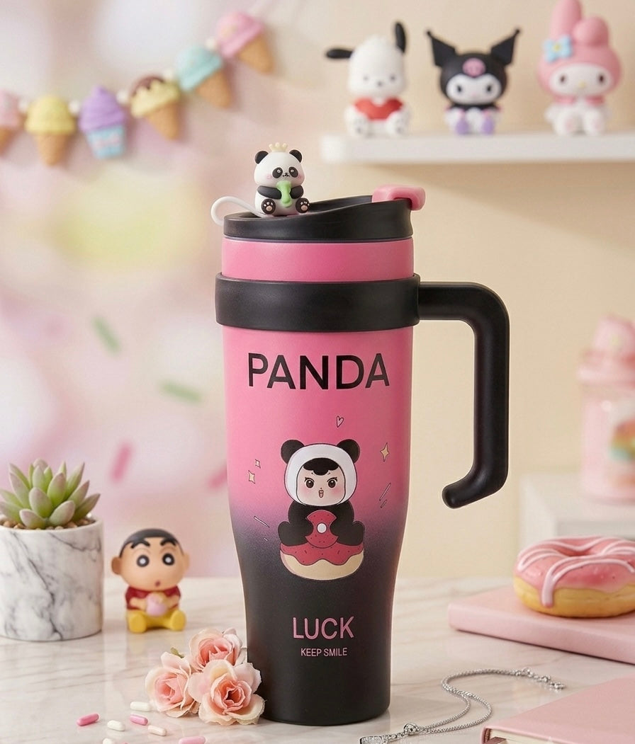 Kawaii panda tumbler
