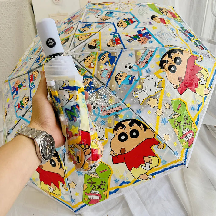Transparent shin-chan umbrella