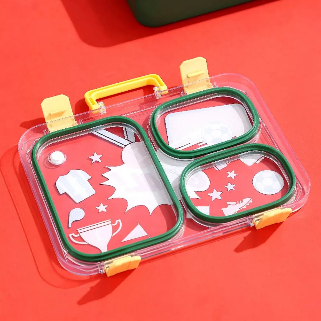 Kawaii lunch box with handle