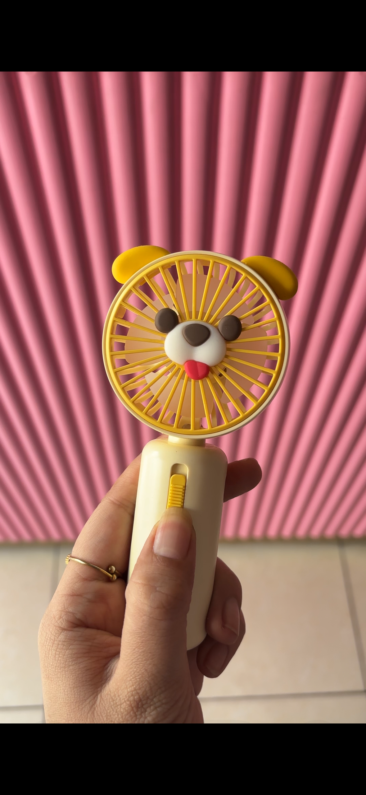 Mini hand fan