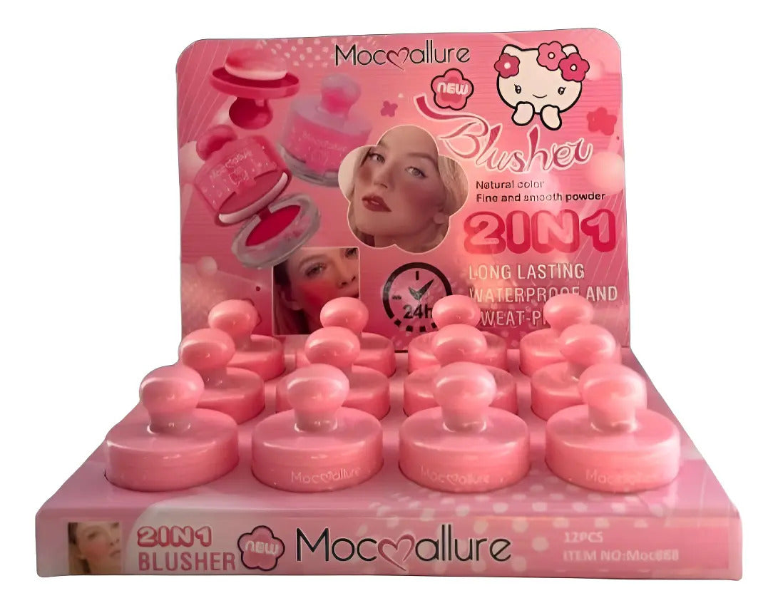 Hello kitty blush with applicator