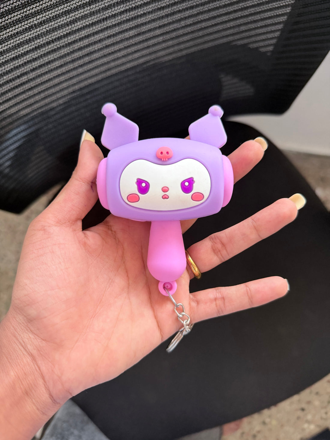 Noise hammer keychain