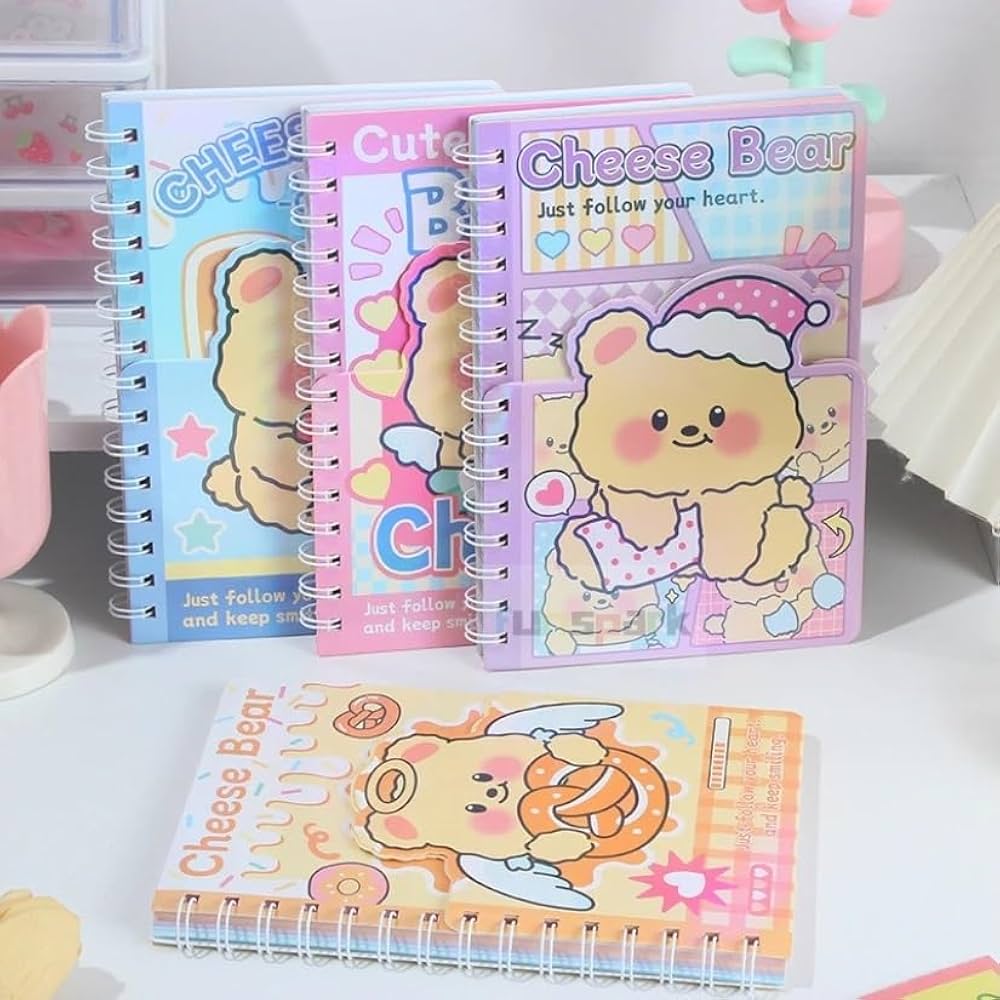 Teddy spiral notebook