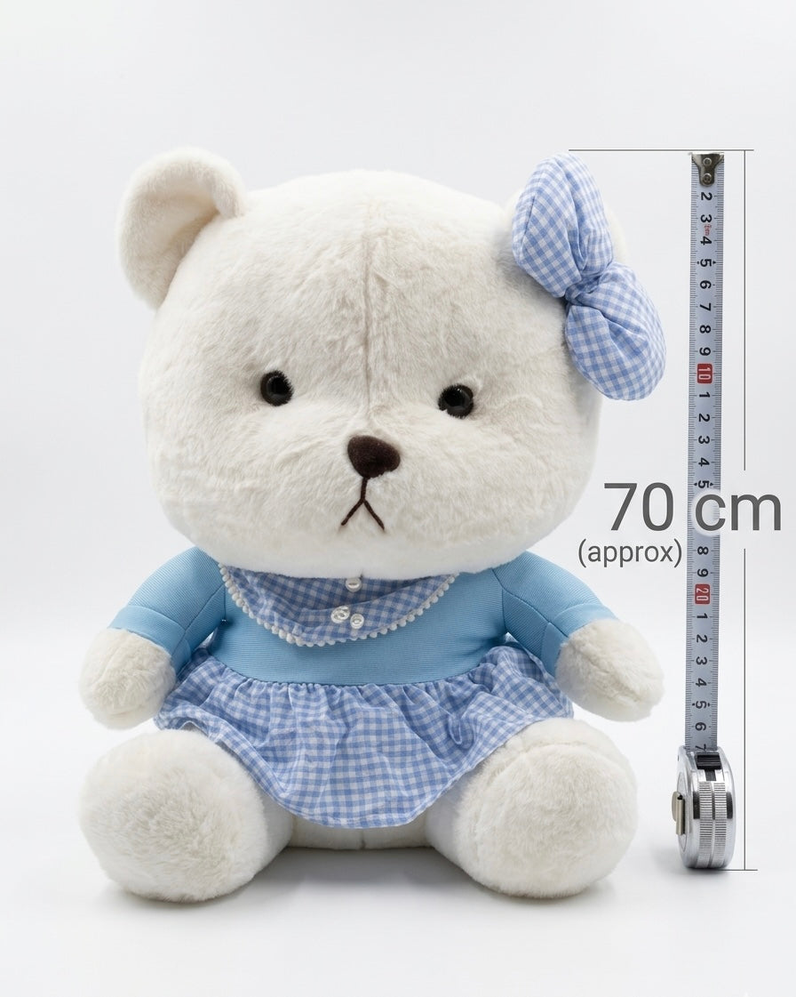 Kawaii bow teddy plushie
