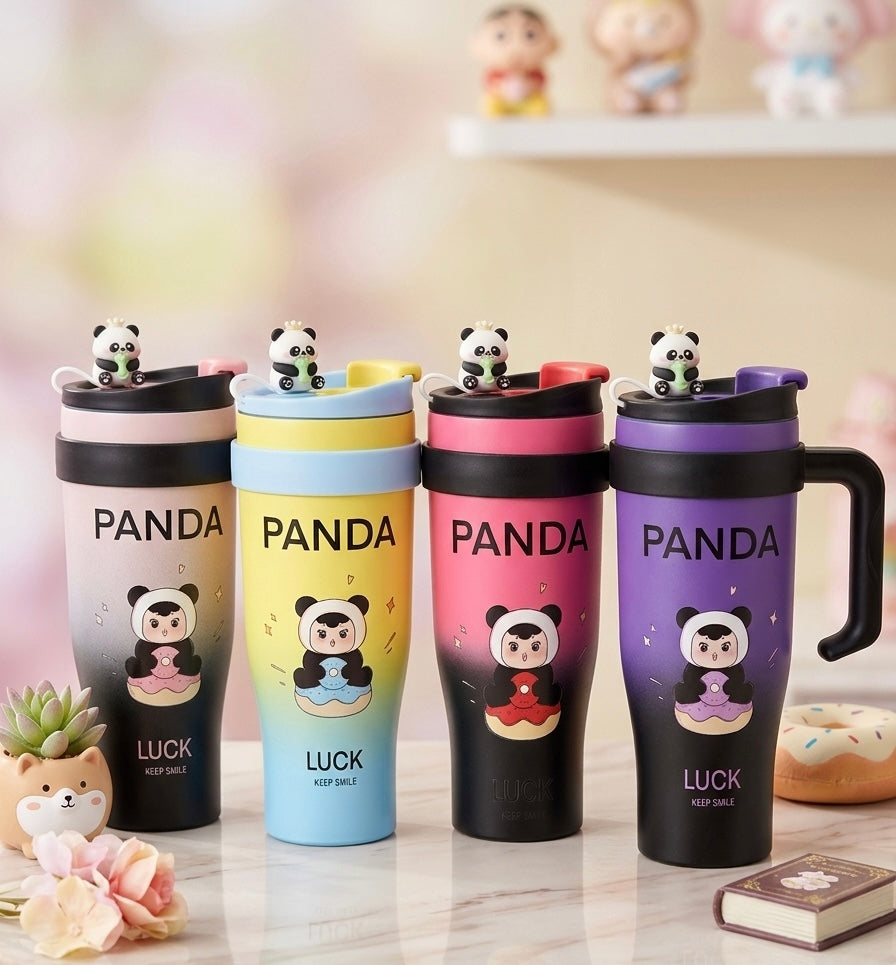 Kawaii panda tumbler