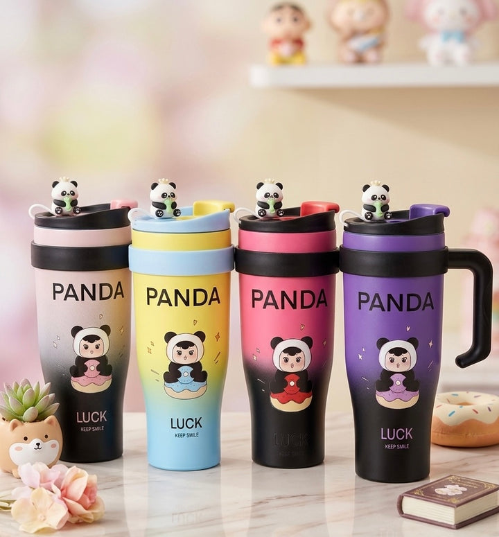Kawaii panda tumbler