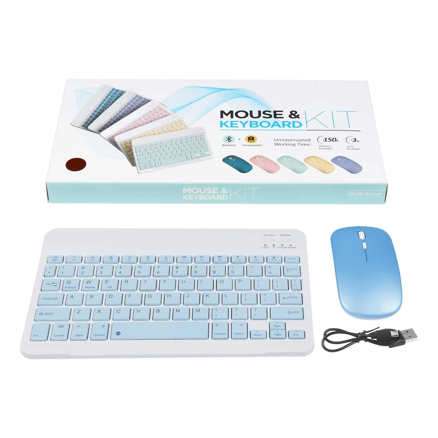 Wireless keyboard and mouse set