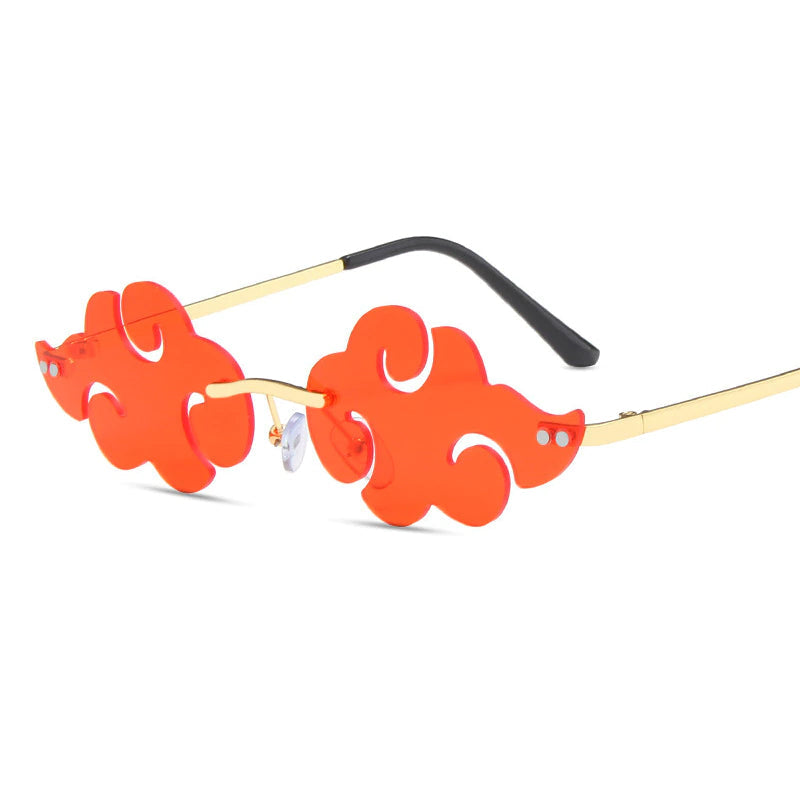 Akatsuki cloud shaped anime unisex sunglasses