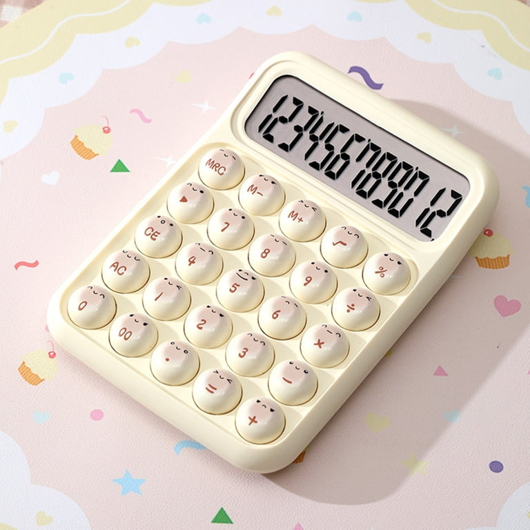 Cartoon Bread Mechanical Keyboard Desktop Calculator