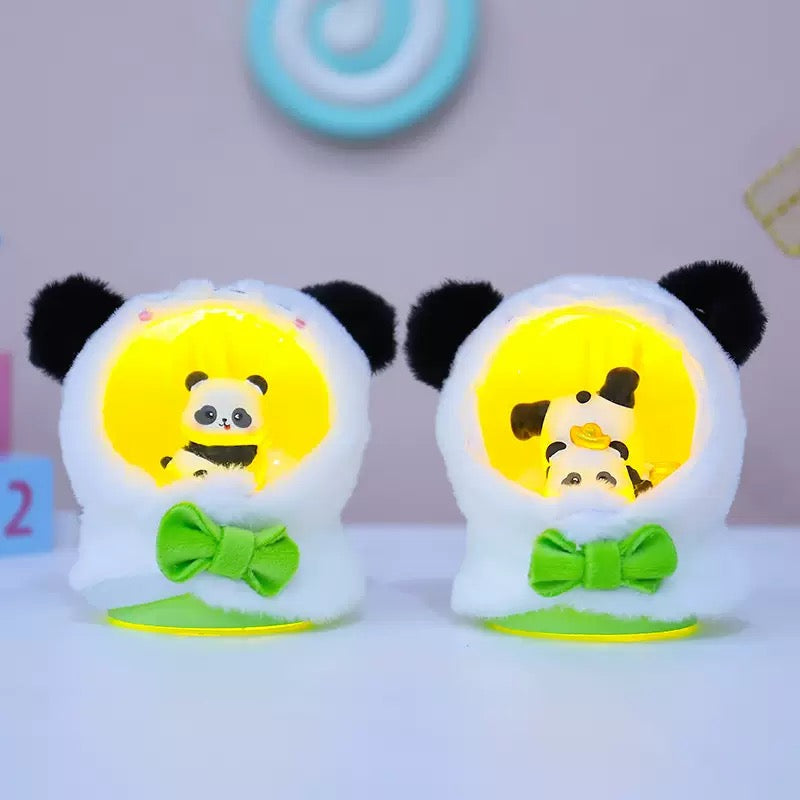 Panda light globe blind box