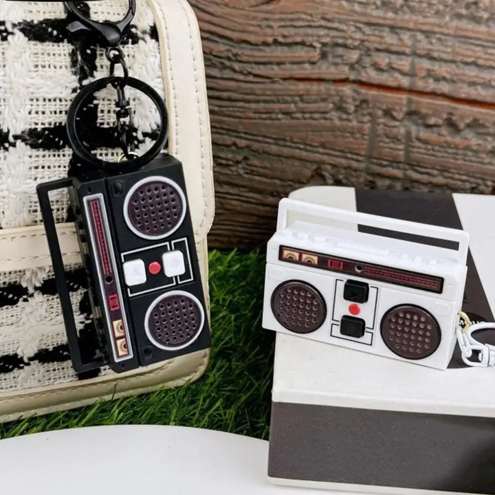 Voice recorder keychain
