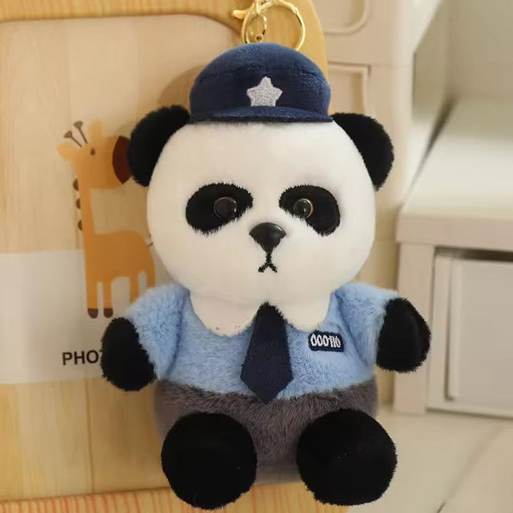 Kawaii police panda plushie