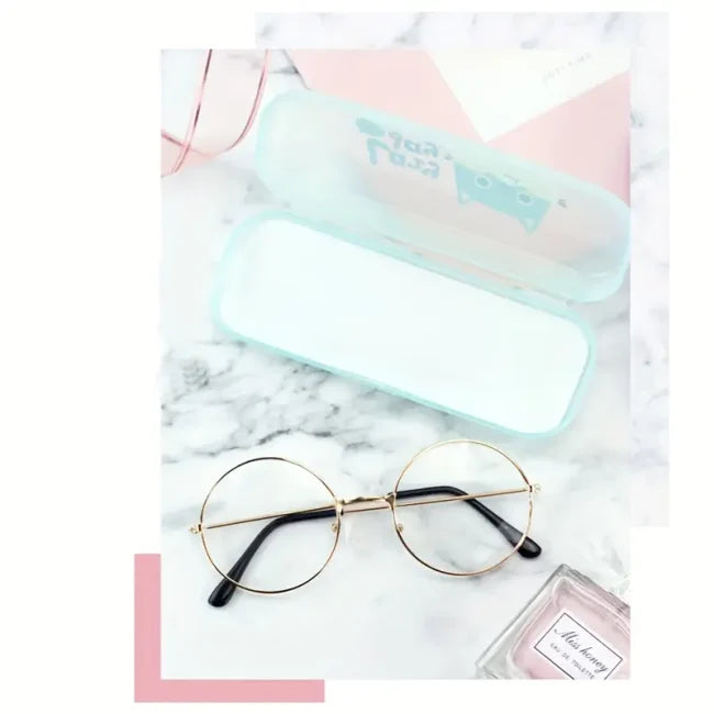 Hard spectacles case (translucent)