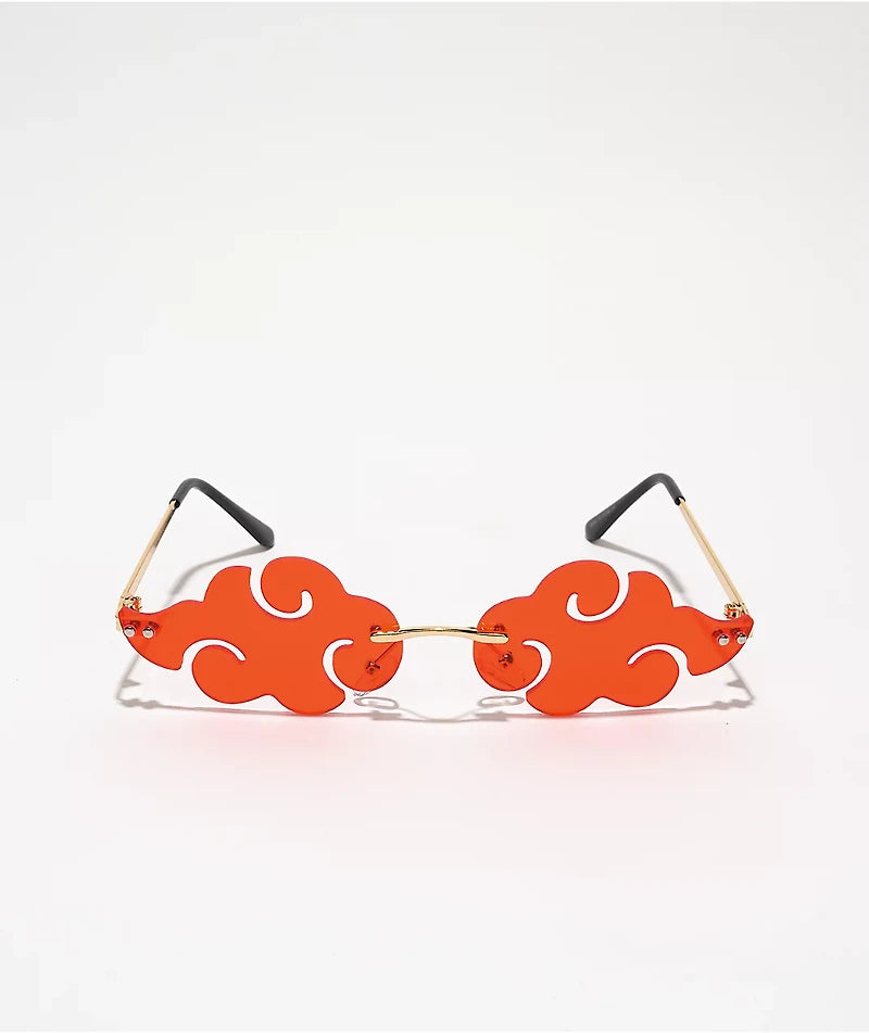Akatsuki cloud shaped anime unisex sunglasses