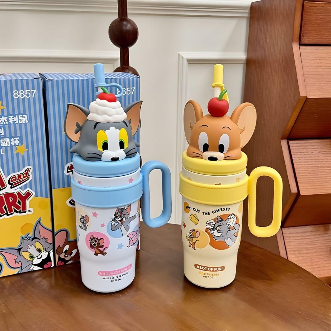 Tom and jerry themed tumbler