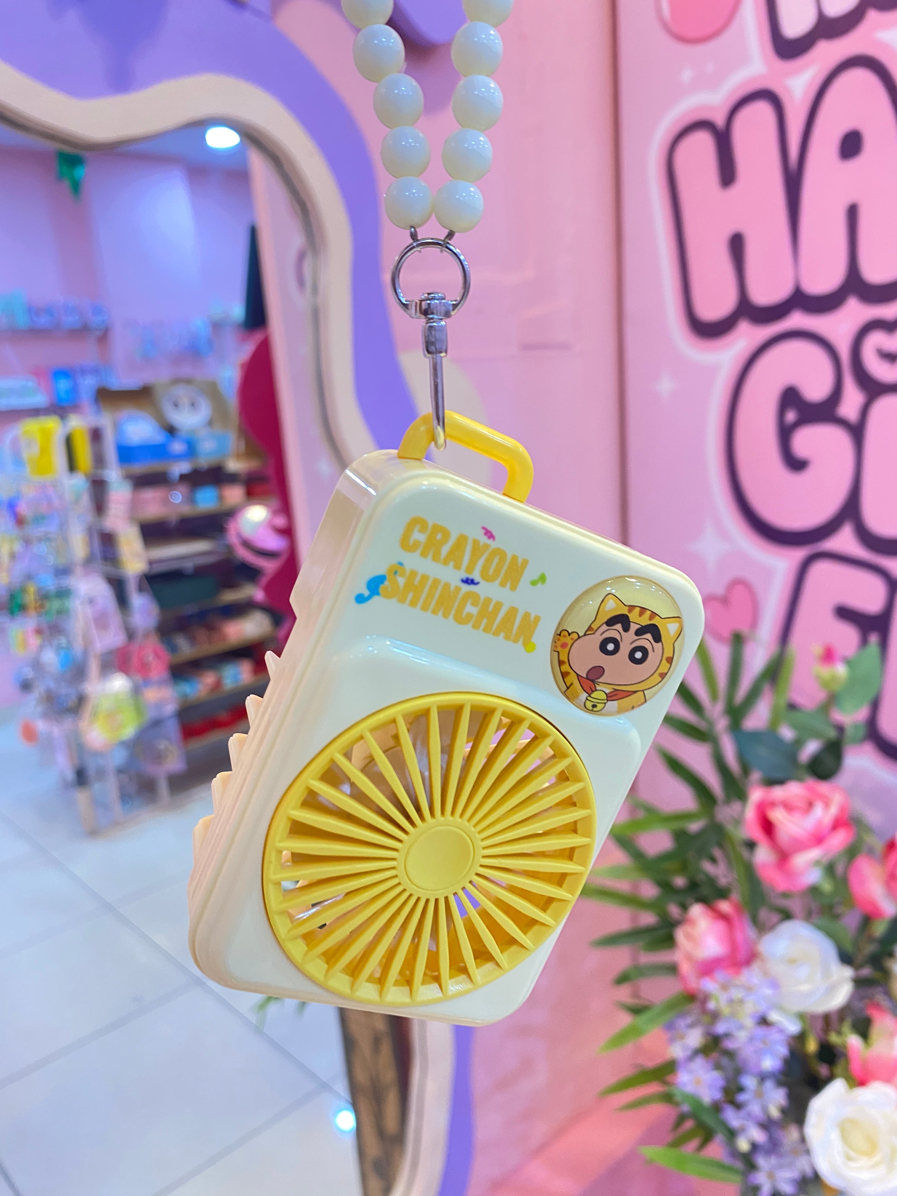 Crayon shinchan mini hand fan