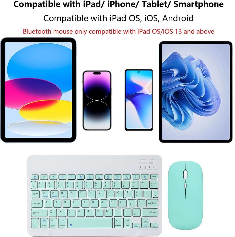 Wireless keyboard and mouse set