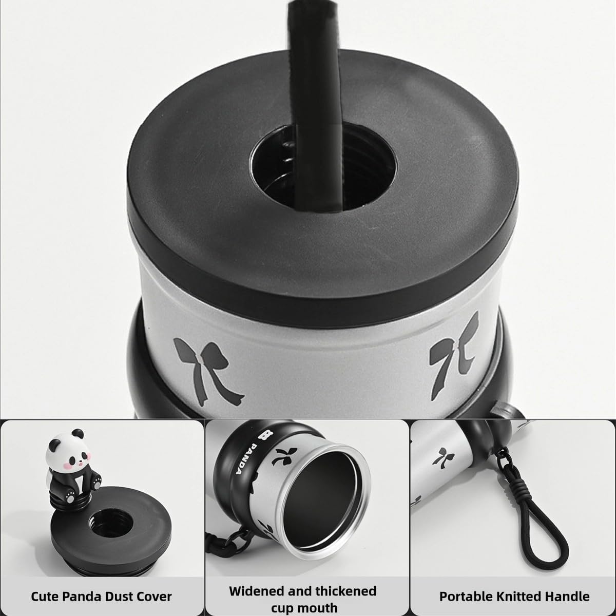 Pookie panda sipper