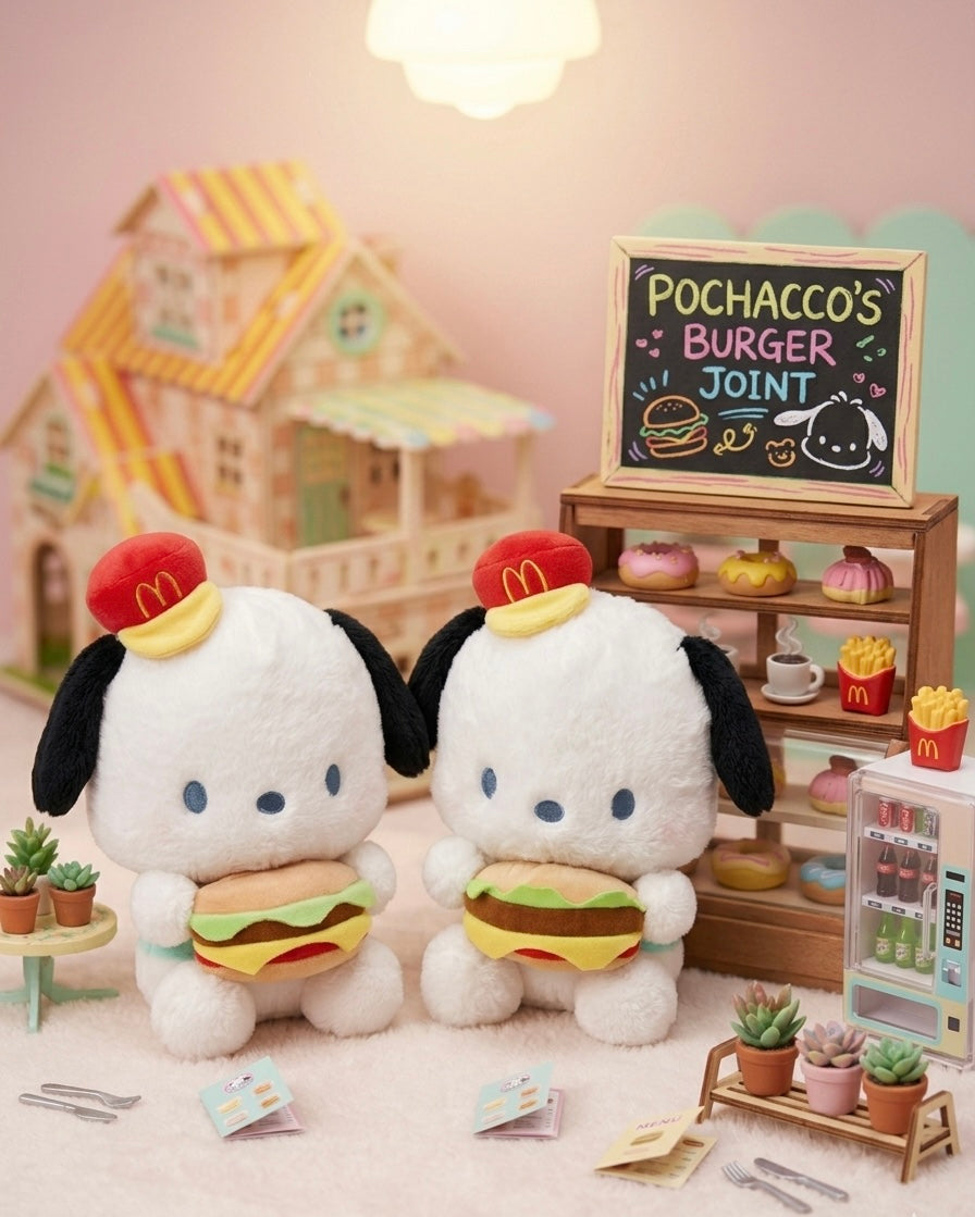 Kawaii Pochacco plushie