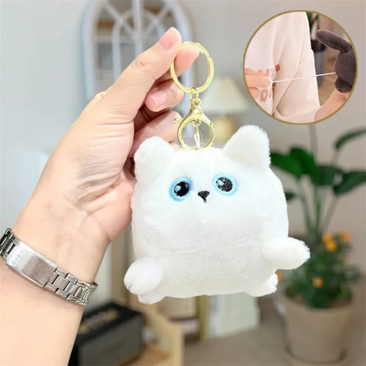 Rotating tail keychain