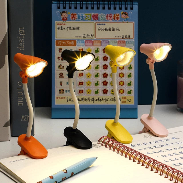 Mini portable clip lamp