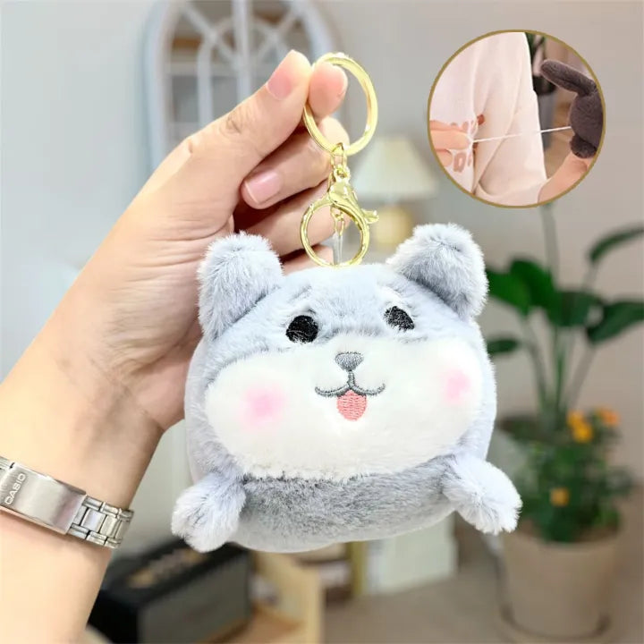 Rotating tail keychain
