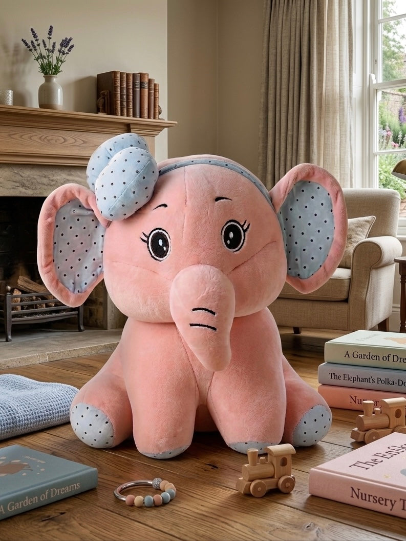 Kawaii Bow elephant plushie