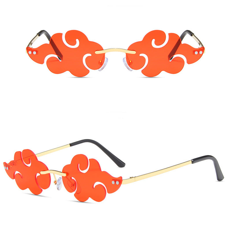 Akatsuki cloud shaped anime unisex sunglasses