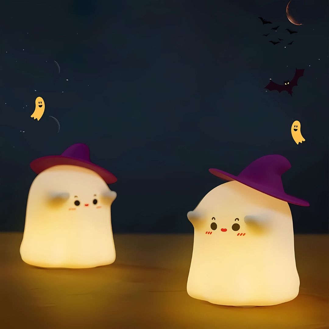 Cute ghost touch lamp
