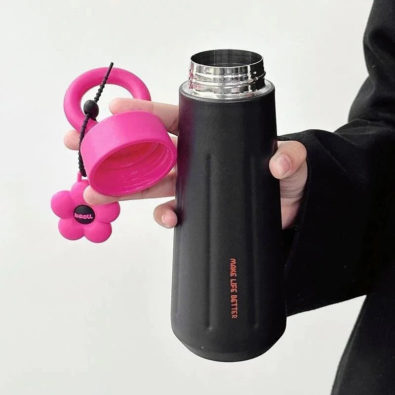Kawaii flower charm bottle