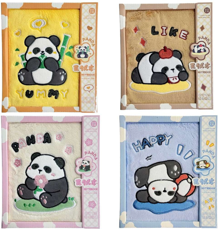 Kawaii panda notebook with box