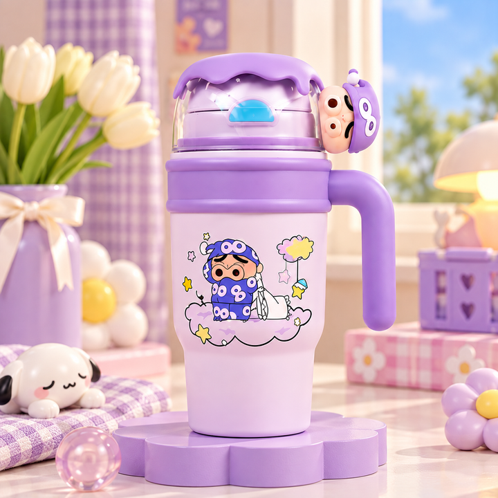 Shinchan themed insulated tumbler