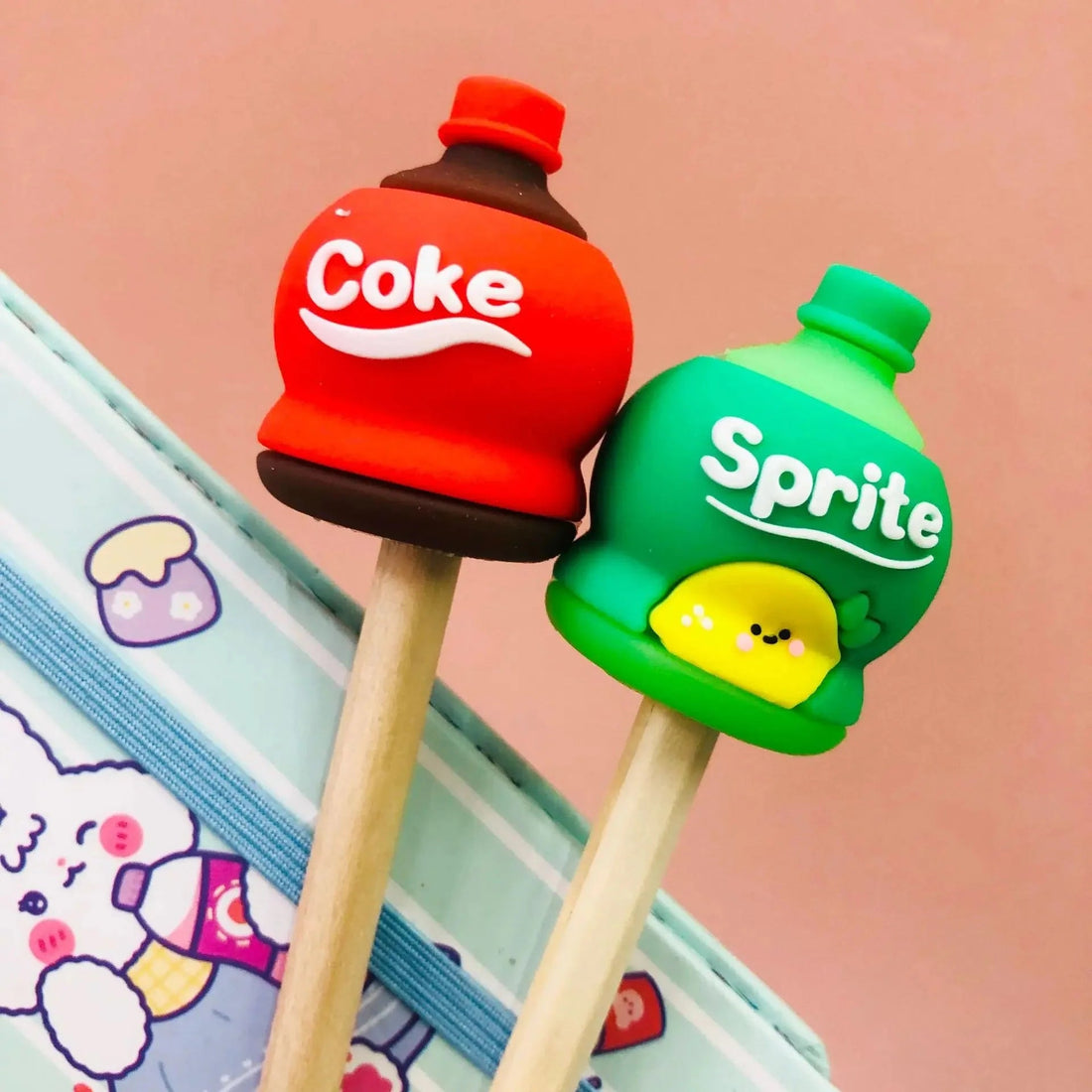 Coke and sprite themed sharpener