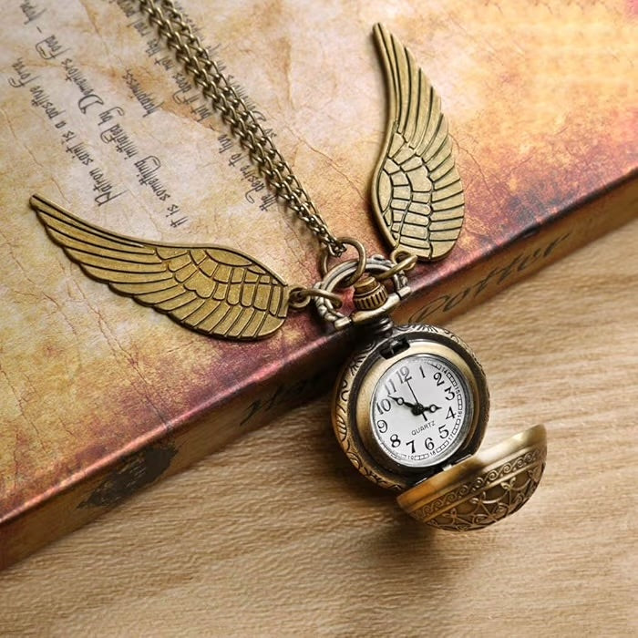 HP clock necklace