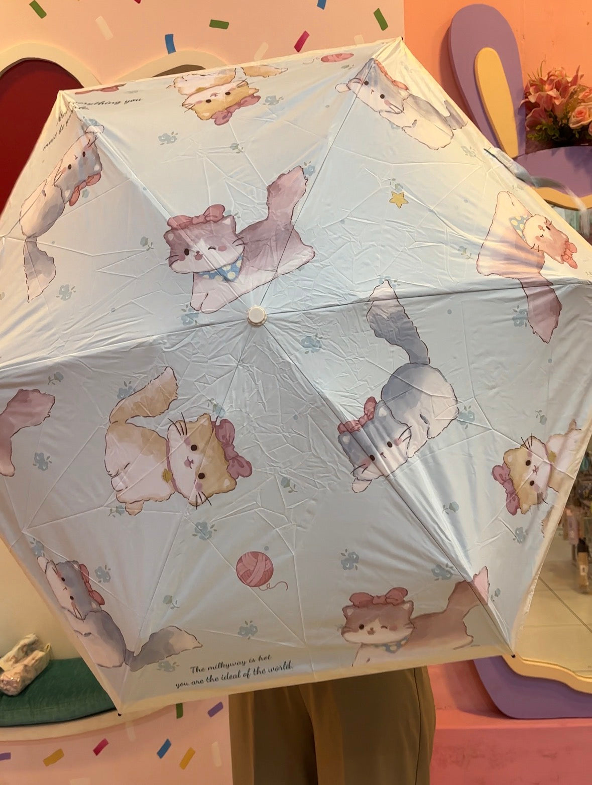 Kitty paw handle umbrella